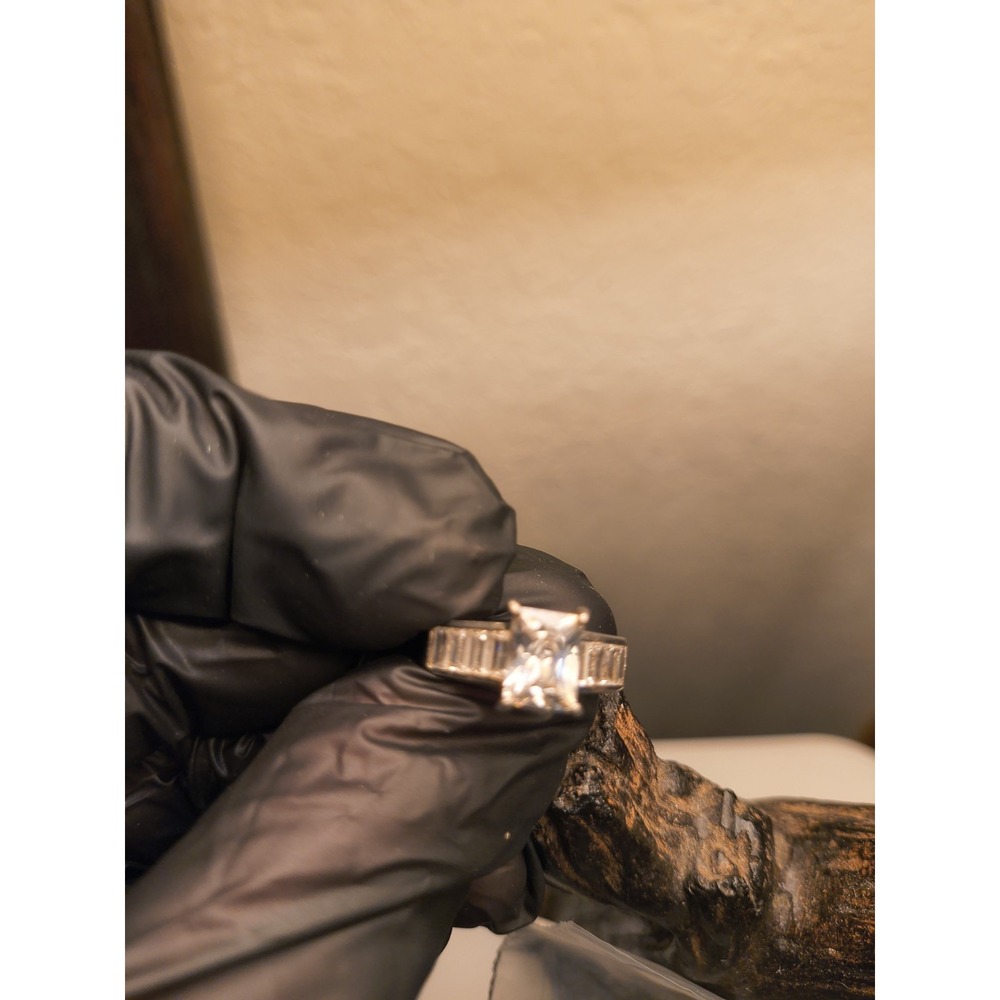 Sterling Silver And CZ Ring